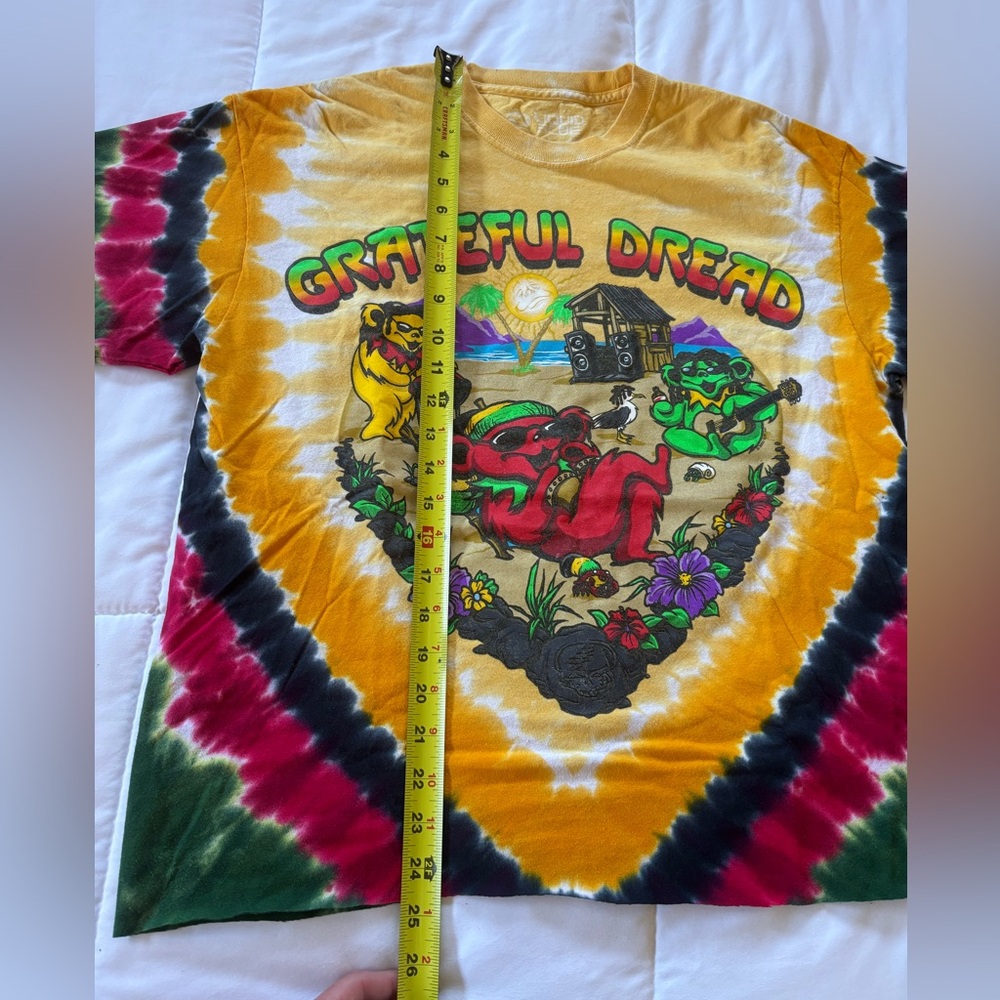 Grateful “Dread” Dead Tie-Dye T-Shirt - Picture 10 of 15
